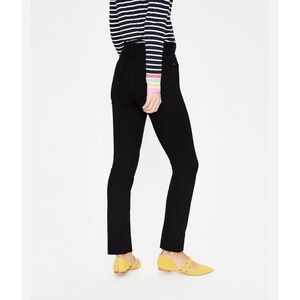 Boden Denim Slim Straight Leg‎ Black Wash Jeans Women's